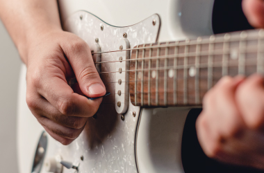 instrumento guitarra eléctrica